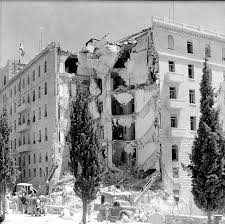 Bombing of King David Hotel.